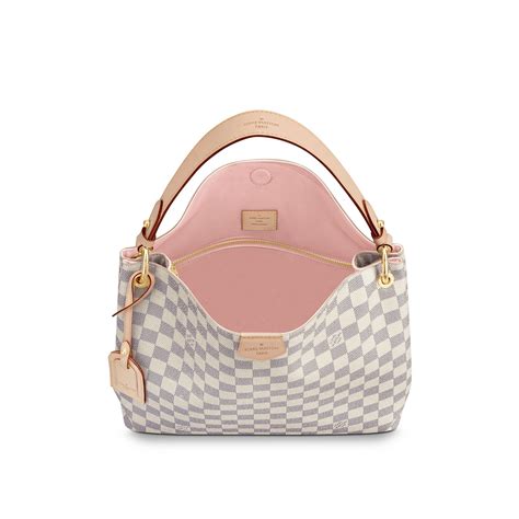 louis vuitton graceful pm damier azur|louis vuitton neverfull size guide.